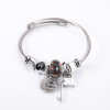 Adjustable women's bracelet stainless steel for adults