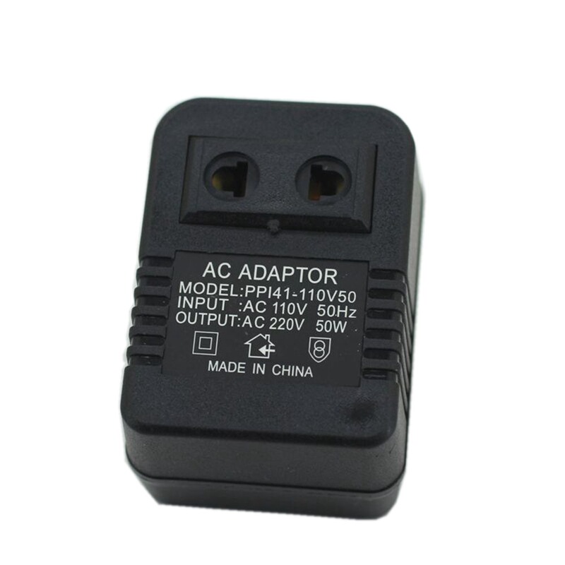 U.S. gauge voltage converter 220V to 110V U.S. electrical appliance 110 to 220V power transformer 50w in stock