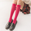 Silica gel non-slip student pleated skirt, velvet swan for elementary school students, Japanese socks, Lolita style