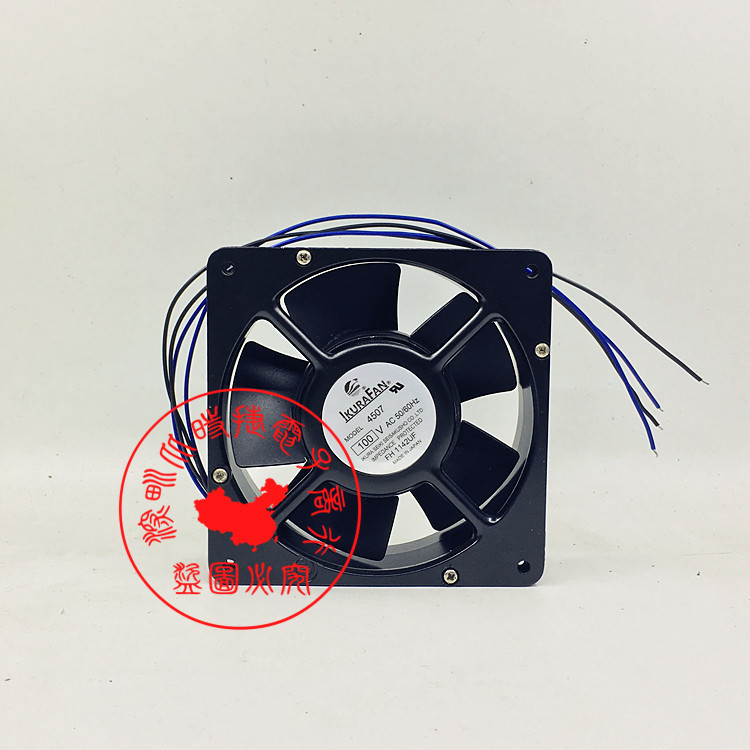 原装曰本IKURA FAN 4507 12038 AC100V FH1008UF 全金属 带传感器
