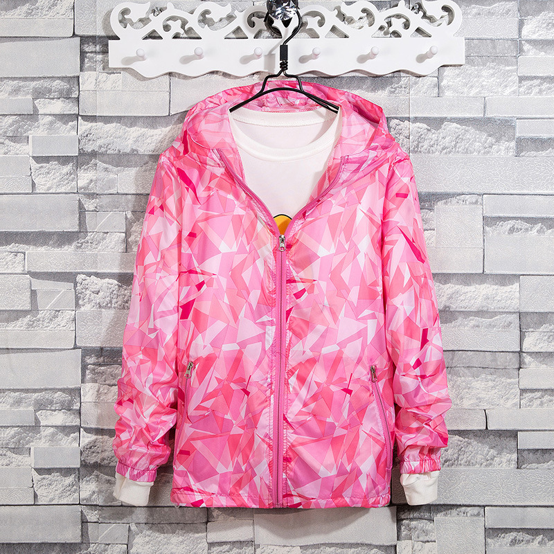 Sun protection clothing men's and women's summer skin clothing ultra-thin breathable Men's sun protection clothing coat outdoor fishing clothing skin windbreaker