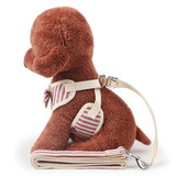 Z Оптовая Pipitao 2024 Новый поводки для домашних животных, маленький собачий лук, корейская версия для собачьего сундука и пиджака