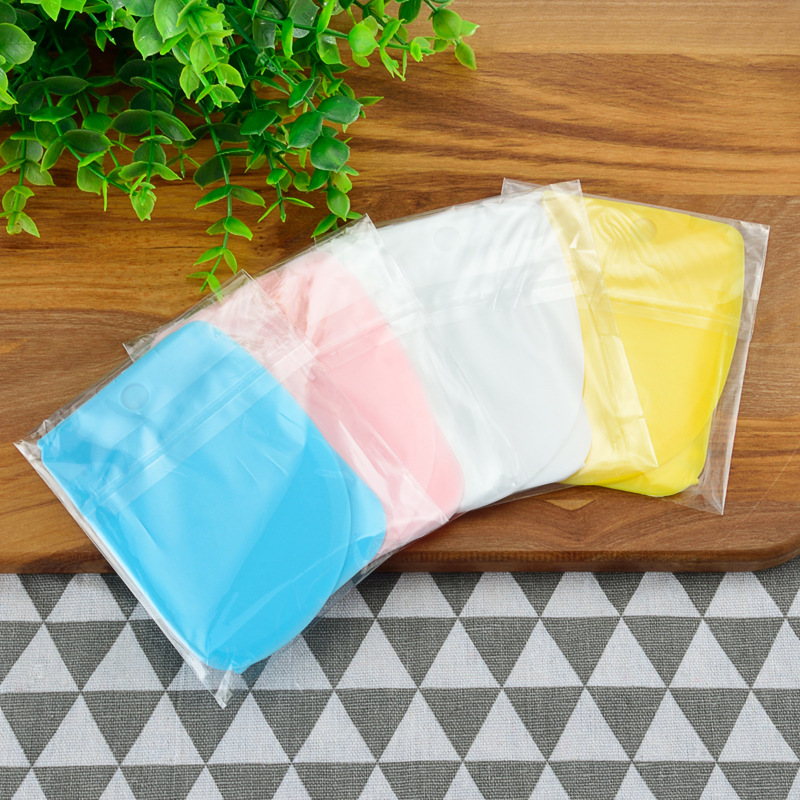 Color PP plastic scraper three-piece baking gadgets cream cake scraper household multi-function cutting knife