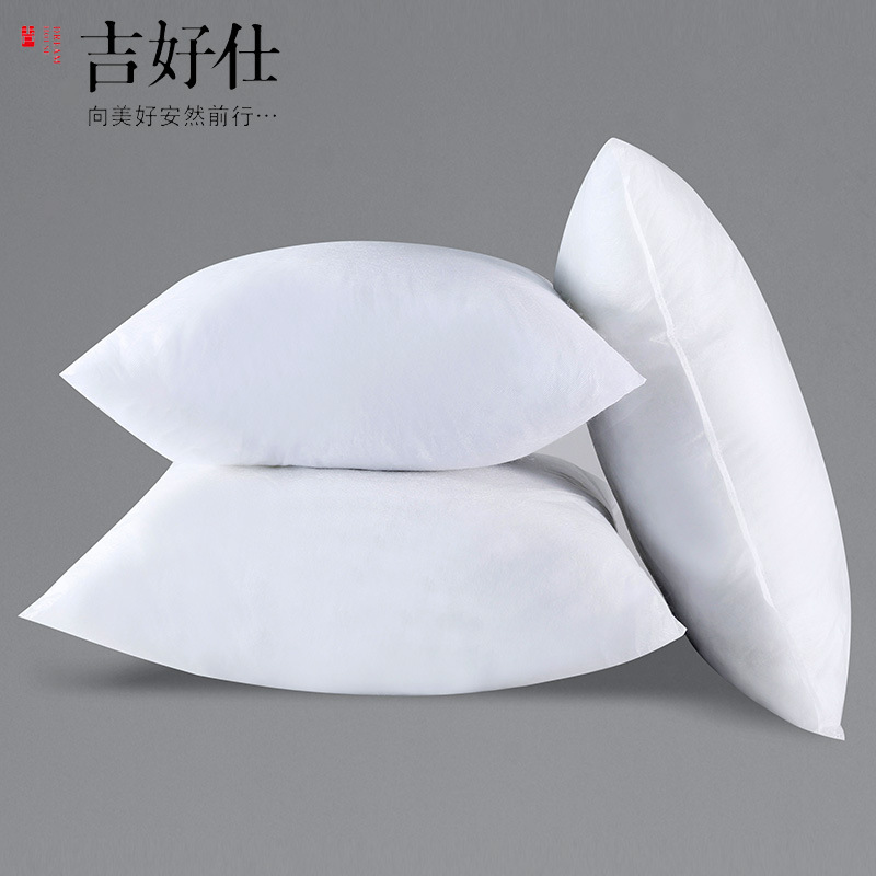 Spot high elastic pp cotton pillow padded non-woven fabric sanding polyester cloth pillow cushion core waist pillow pillow core wholesale
