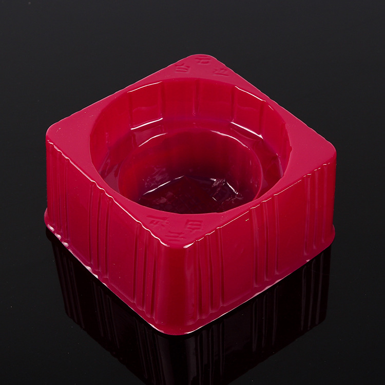 定制红色PVC吸塑盒 定做PET月饼内衬吸塑包装托盘内衬厂家直销