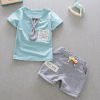 Summer children's summer clothing, sleeves, set for boys, 2020, children's clothing, 0-4 years