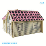 Деревянный трехмерный реалистичный домик, хижина, вилла, игрушка, DIY, домик своими руками