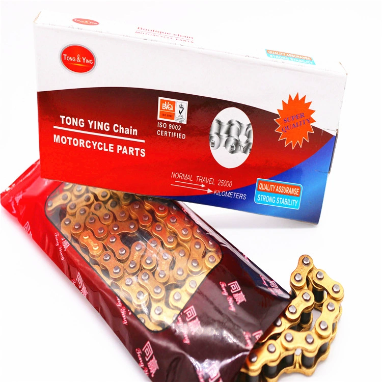 Экспорт внешней торговли толщиной 428 с медным покрытием мотоцикл/гоночный прецизионный износостойкий бесшумный ролик/сальник цепи