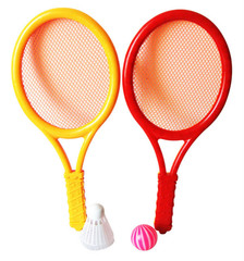 Shopping mall supermarket children's tennis racket set parent-child interactive badminton racket ball sports sports children's toys