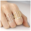 Accessory, ring, European style, simple and elegant design