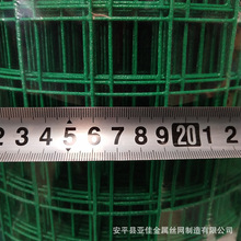 安平亚佳丝网1.0米8斤涂塑电焊网 3cm圈地网围墙网