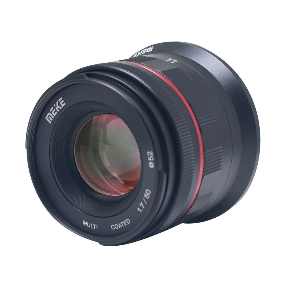 美科50mm F1.7大光圈人像风光微单全画幅镜头