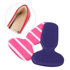 跨境亞馬遜二合一海綿後跟帖透氣吸汗型防磨腳貼後跟墊記憶棉後貼