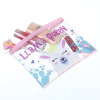 Cartoon nail sequins PVC, capacious pencil case, waterproof cosmetic bag, new collection, Japanese and Korean