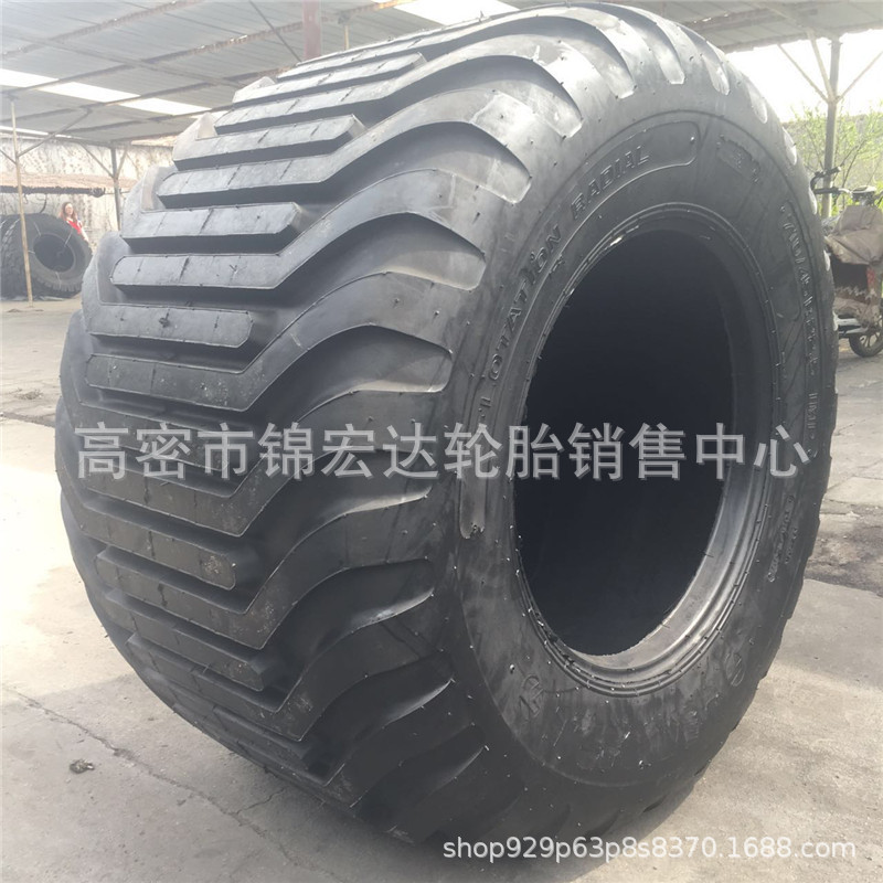 710/40R22.5 560/60R22.5  捆草机拖车载重真空轮胎