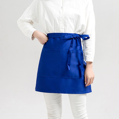 Waterproof apron manufacturer supplies fine imitation nylon home kitchen cafe work clothes wholesale and customization