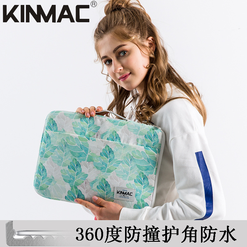 Laptop Bag Suitable for MacBook 13inch Portable Apple Pro15 Inner Sleeve Waterproof Protective Cover 14-Inch Women's Model