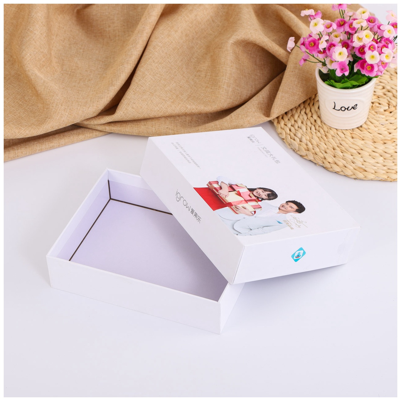 厂家天地盖礼盒包装盒抽屉翻盖礼品盒子上下盖盒子可定印刷