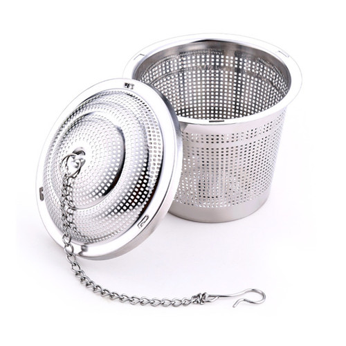 Drop shipping 304 seasoning balls, soup Weibao household hot pot seasoning balls, stainless steel tea filter