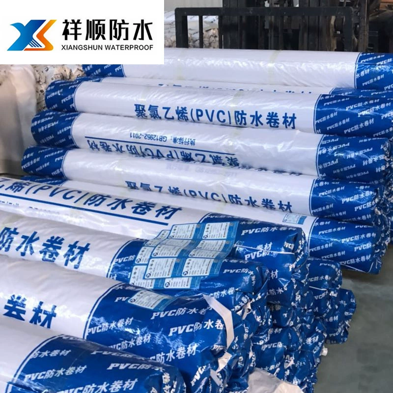 Оптовая продажа поливинилхлоридной ПВХ мембраны для гидроизоляции крыши 1,2 мм полимерной самоклеящейся ПВХ мембраны