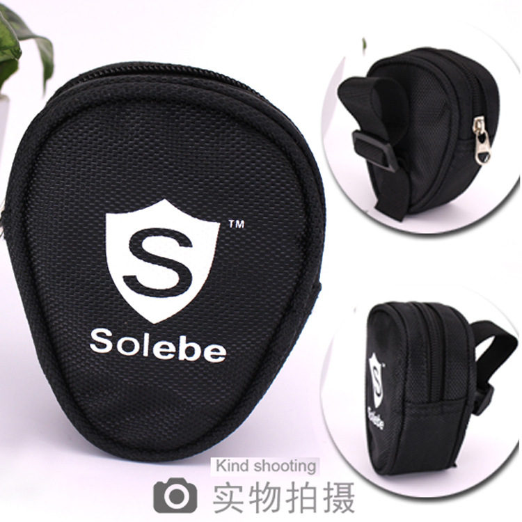 摩托自行车碟刹车把牛津布锁包骑行收纳袋碟刹锁智能锁防盗升级