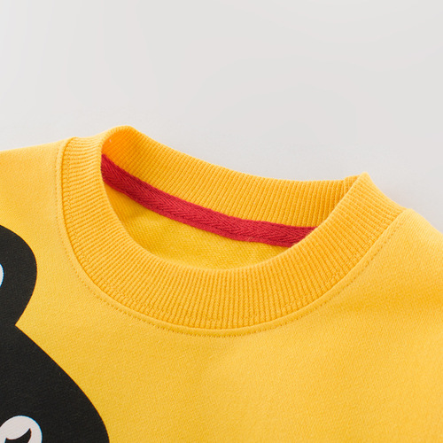 Korean fashion children's clothing autumn new products 2024 children's clothes children's dinosaur sweatshirt consignment ins