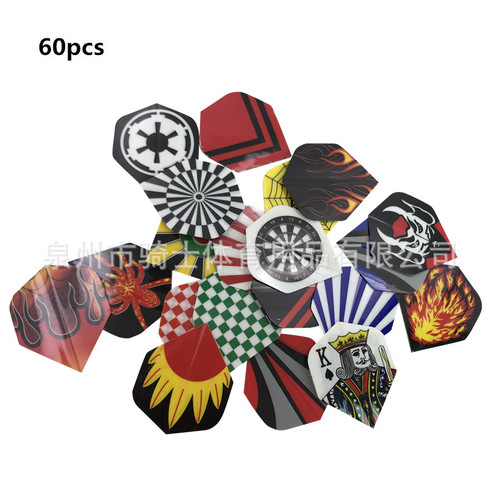 GOODARTS universal dart wing tail darts flights wing no logo unisex dart leaf