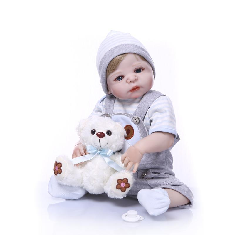 NPK serie de muñecas de juguete de goma de imitación de bebés populares en Europa y América para niños regalos de Año Nuevo