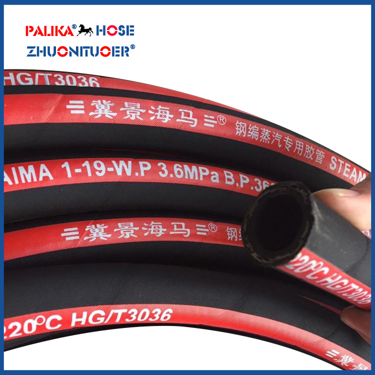 二 四 六 层 高压钢丝缠绕胶管 缠绕蒸汽胶管  高压缠绕液压胶管