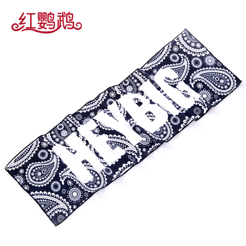 Fast cooling sports double-layer quick dry sweat towel for gym