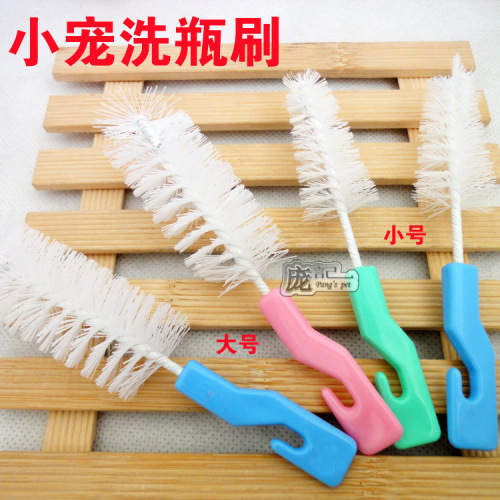 Small Pet Bottle Brush, Pet Cleaning Brush for Hamsters, Chinchillas, Rabbits, Kettles, Water Dispensers, Baby Bottles, Syringes, Bowls, and Pots