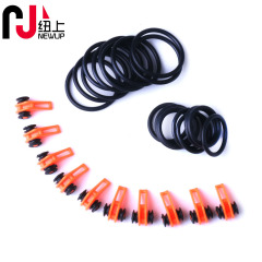 Wholesale plastic rubber ring lure holder, fish hook fixing clip, 8.3 grams, sea fishing lure fishing accessories