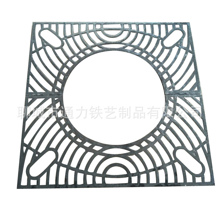 厂家批发可定树池铸铁篦子 球墨铸铁树篦子沟盖板