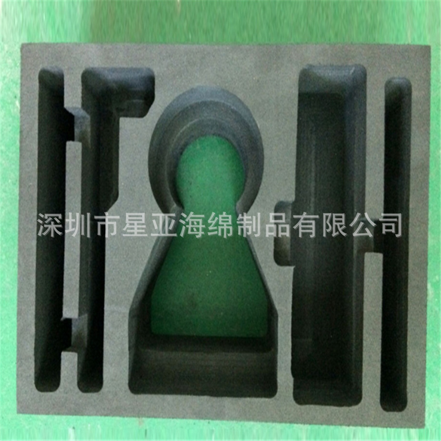 卸妆泡棉化妆盒  粉扑泡棉盒 打孔耳钉包装內胆厂家定 做