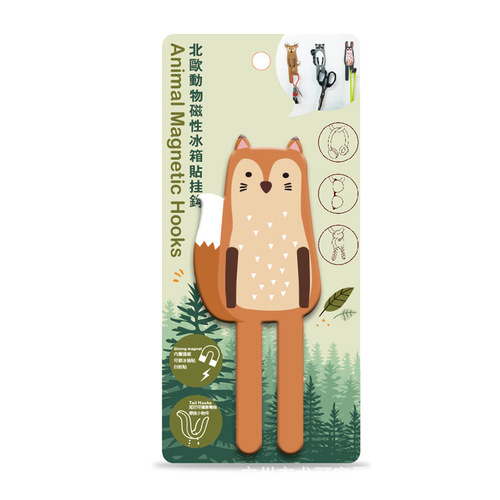 Daily Home Cute Nordic Animal Magnetic Refrigerator Magnet Hook Nail-free Decorative Home Small Objects Hook