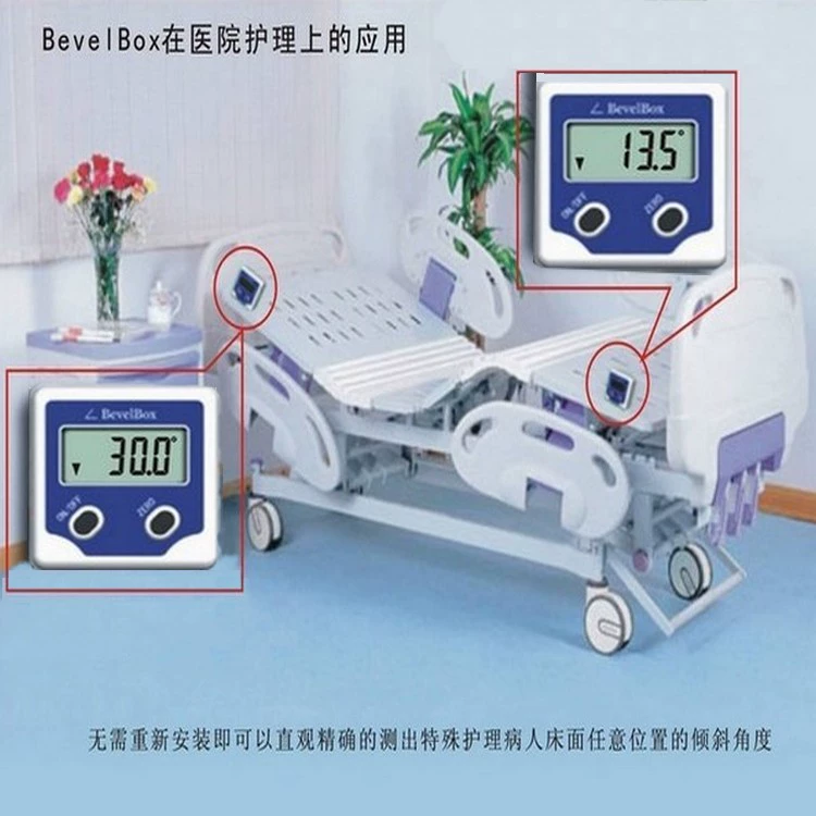 桂林天目 Digital display inclination box 180° angle ruler zinc alloy inclinometer slope ruler woodworking angle ruler