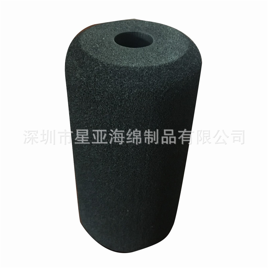 供应仰卧起坐防滑高弹nbr橡塑棒套管健身器材把套管 海绵管材料