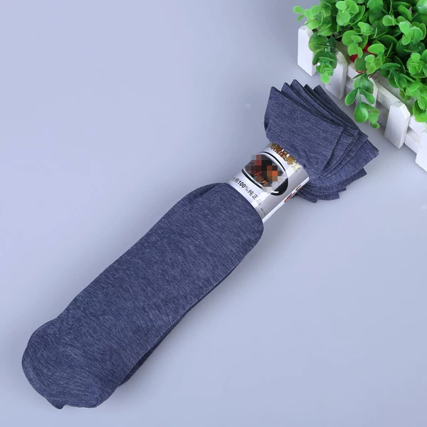 Mercerized cotton blue gray (10 pairs)