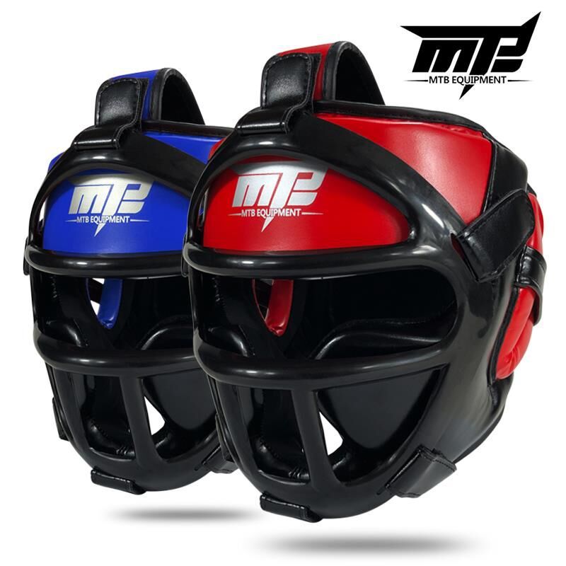 MTB taekwondo mask detachable anti-strong adult children helmet mask practical protection