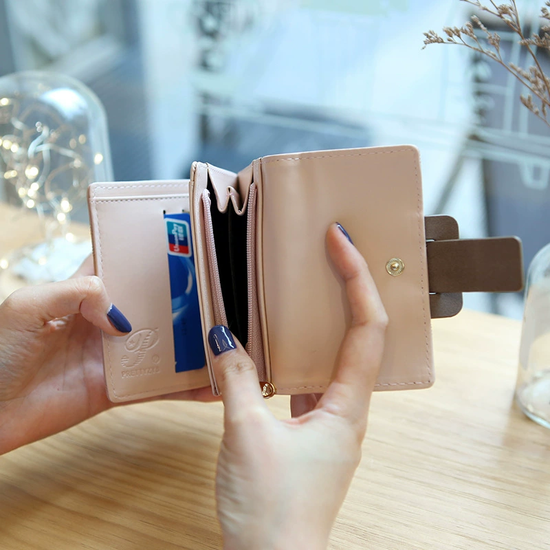 Wallet, short cute fresh shoulder bag, Korean style