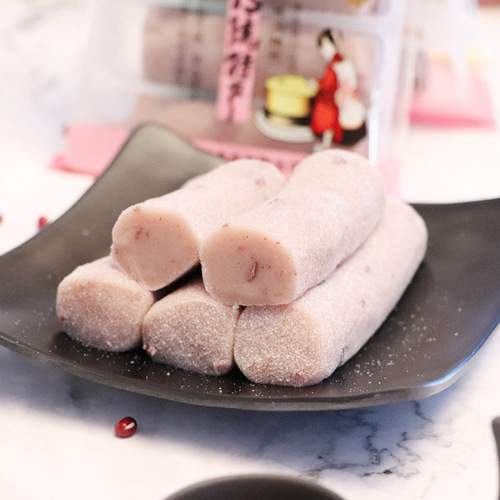 Lao Shanghai Specialty Tiao Tou Gao 300g, Mochi Red Bean Rice Cake Ready-to-Eat Snack, Direct Manufacturer Wholesale