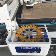 CNC加工刀盘式换刀加工中心 橱柜木门木工机械板式家具开料机定金