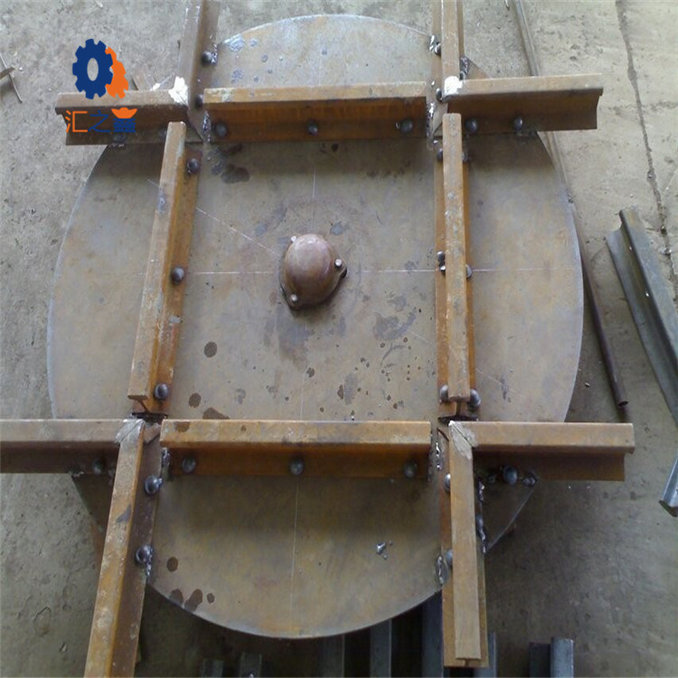 山东厂家矿用轨道矿车转盘  轨道矿车转盘  900轨距轨道矿车转盘