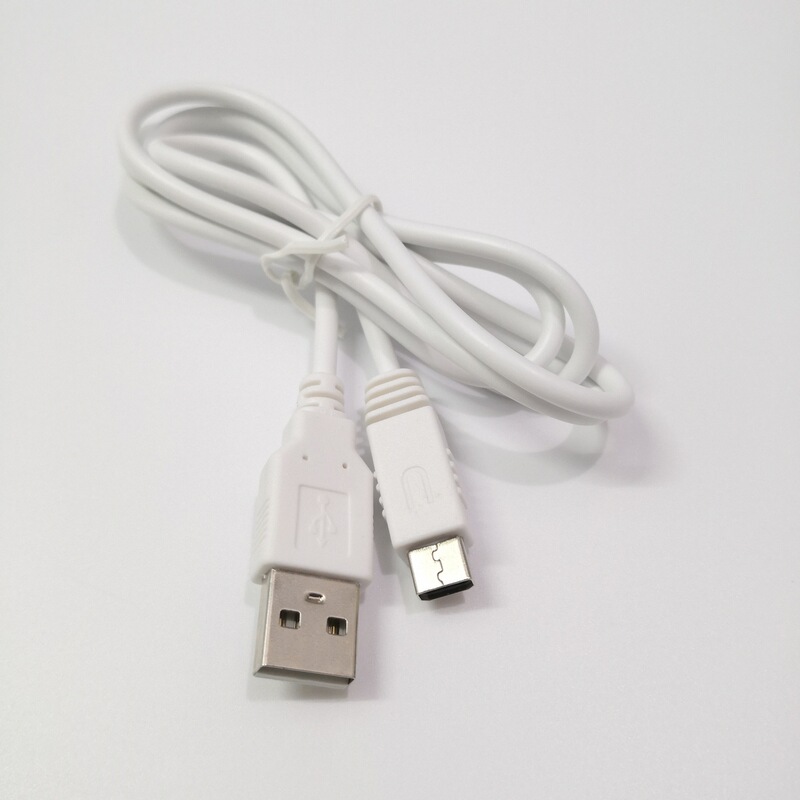 Suitable for Wiiu Controller Charging Cable Nintbottomo Somatosensory Game Console Wiiu Charging Cable Black/White Cable 1m Suitable for Wiiu Controller Charging Cable Nintbottomo Somatosensory Game Console Wiiu Charging Cable Black/White Cable 1m