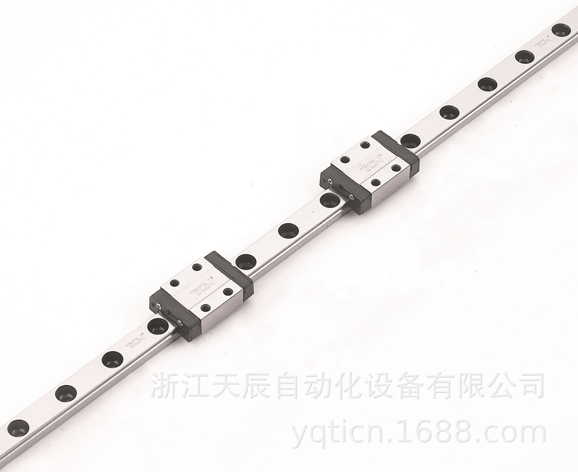TICN    国产微型直线导轨滑块滑轨MTW12-100C1新款带保持架