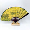 Factory Source 10 -inch Folding Silk Fan Men's Folding Fan Fan Fan Fan Style Full Bamboo Silk Fan Gift Wholesale