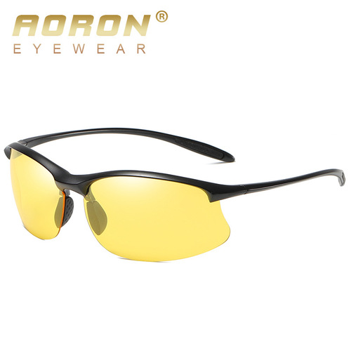 New Aolong Polarized Cycling Sunglasses Factory Direct Sales Outdoor Driving Sunglasses TR Anti-UV Sunglasses S003