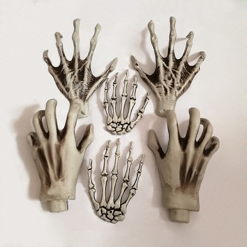 Halloween Products Haunted House Horror Decoration Props Room Escape Ghost Hands Witch Claws Skeleton Manuscripts