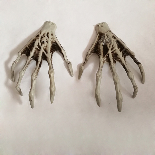 Halloween Products Haunted House Horror Decoration Props Room Escape Ghost Hands Witch Claws Skeleton Manuscripts