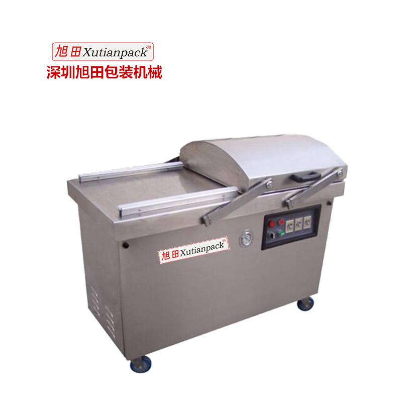 深圳旭田包装供应圆弧盖粉末 食品 双室真空机DZ-500/2SB